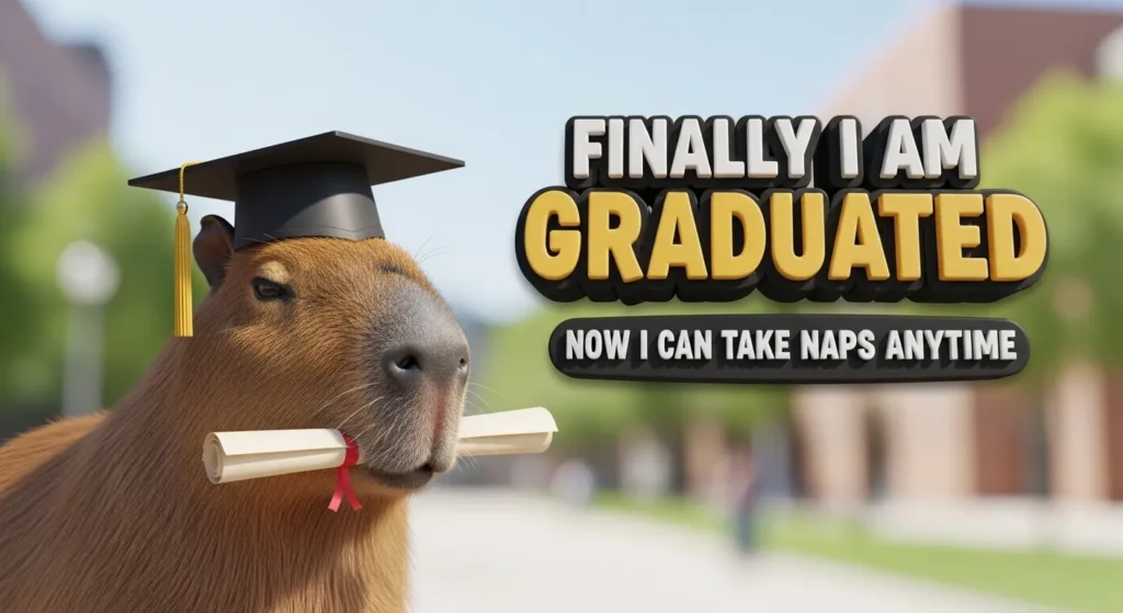 Finally I Am Graduated Quotes Funny