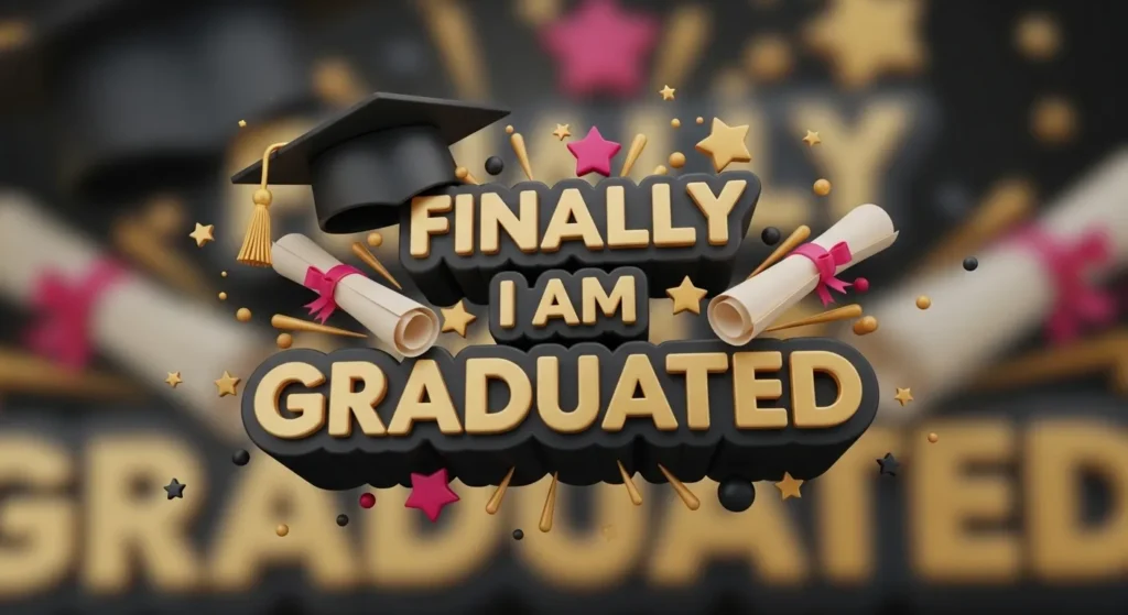Finally I Am Graduated Quotes Short