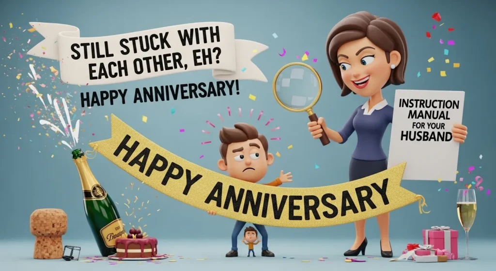 Funny Anniversary Wishes for Brother and Sister in Law
