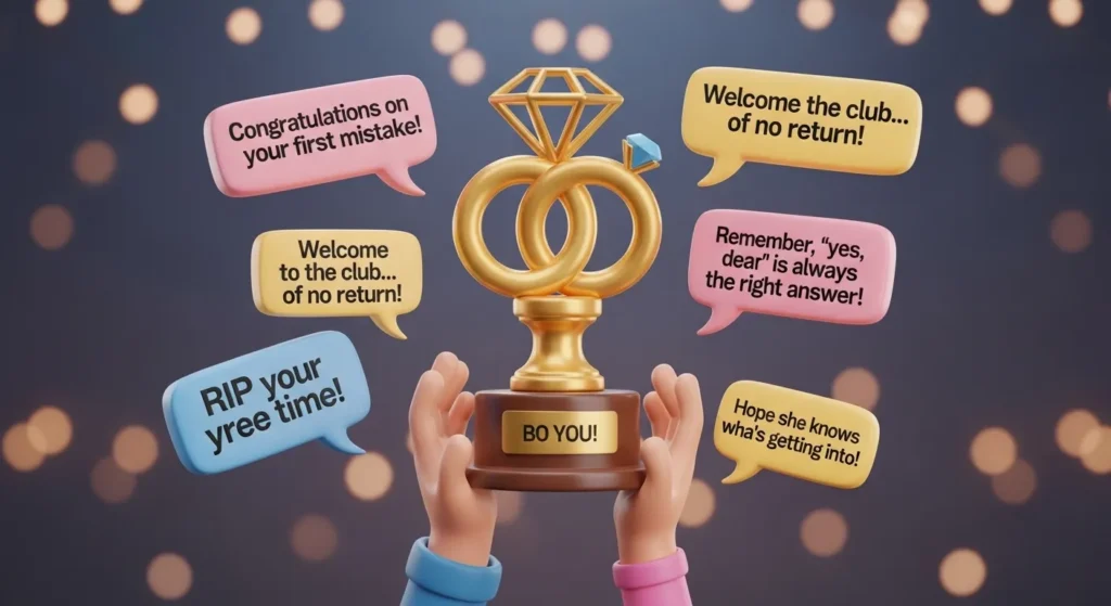 Funny Engagement Wishes for Brother in Law