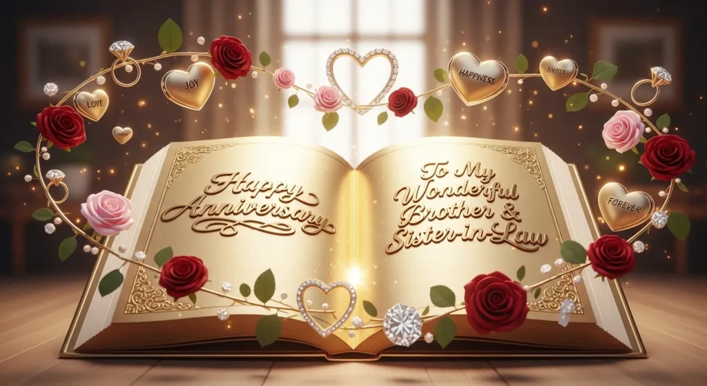 Inspirational Anniversary Wishes for Brother and Sister in Law