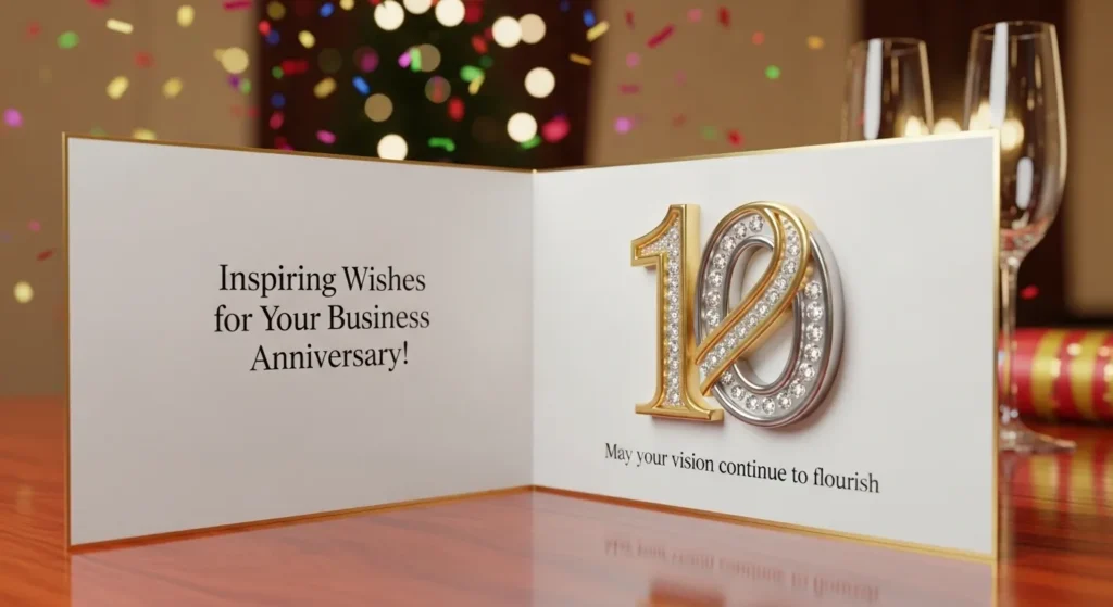 Inspiring Wishes for Business Anniversary