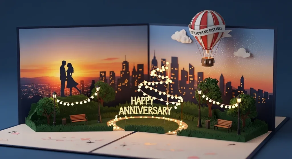 Long-Distance Anniversary Wishes for Brother and Sister in Law