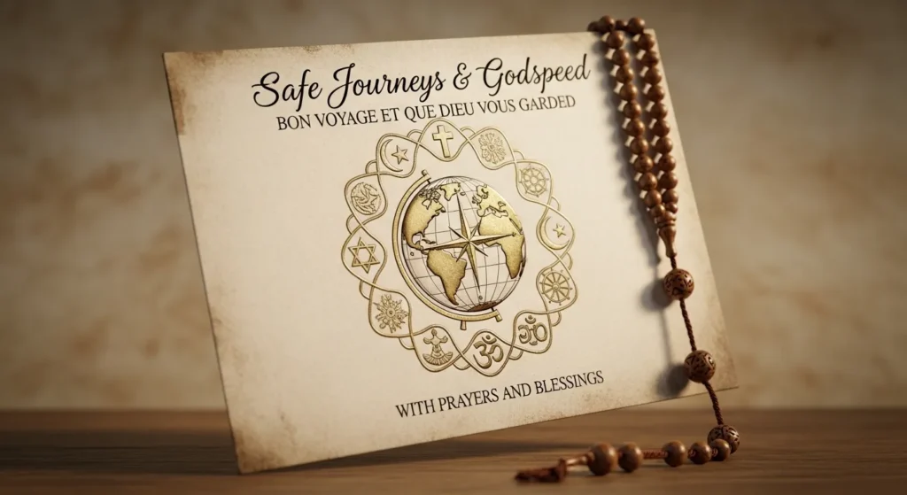 Religious Best Wishes for Travelling Abroad