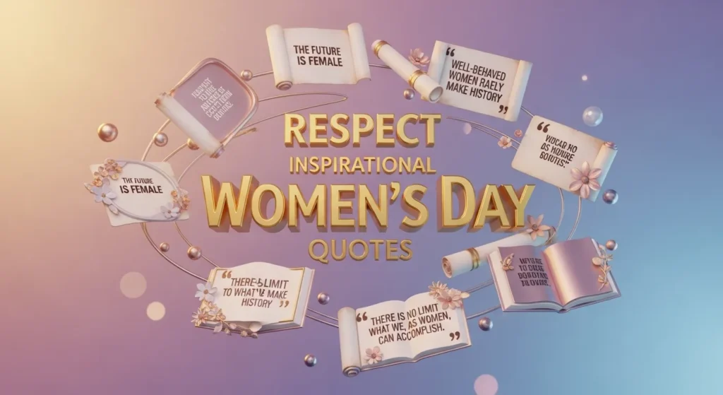 Respect Inspirational Women’s Day Quotes