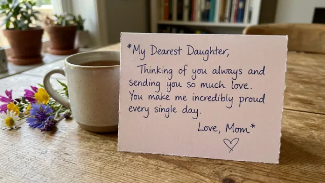 Short Message to My Daughter