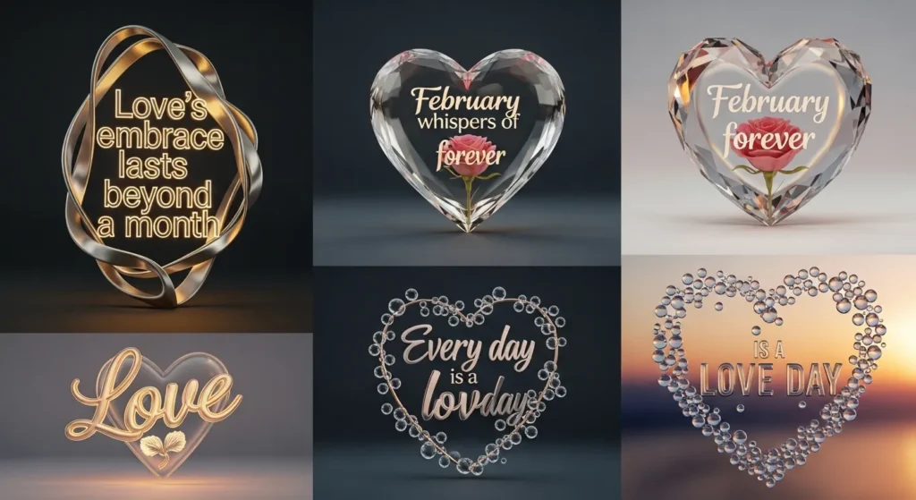 Short Month of Love Quotes