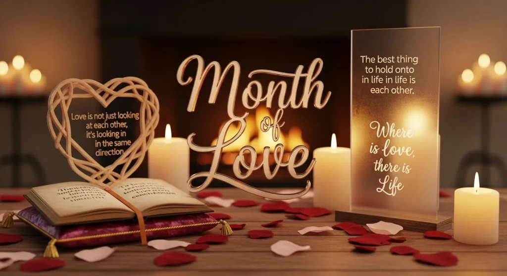 The Month of Love Quotes