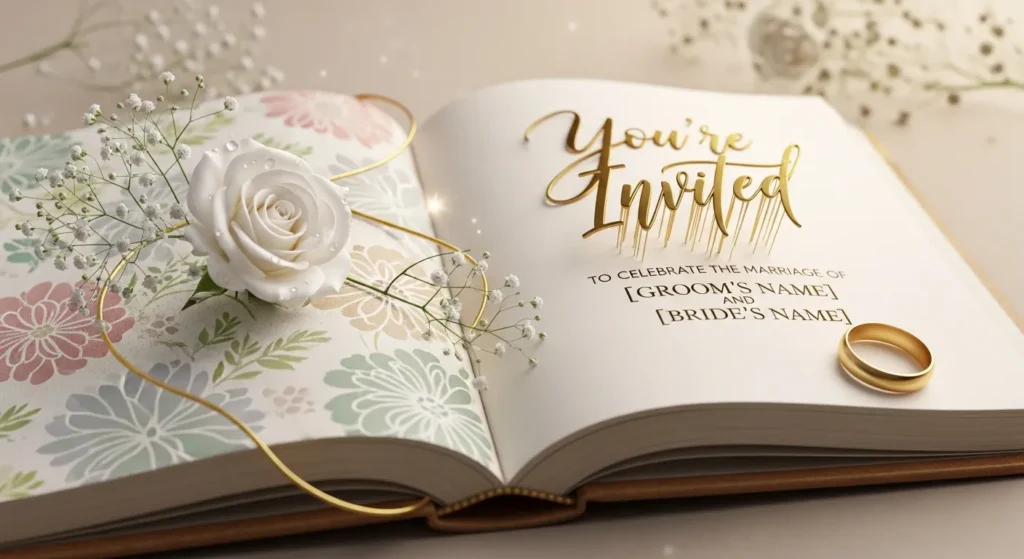 Wedding Invitation Message for WhatsApp