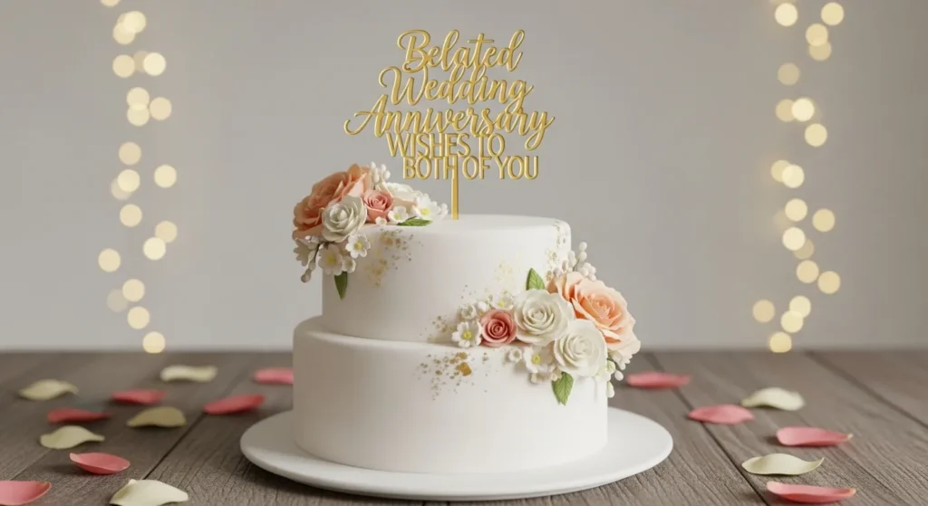 Belated Wedding Anniversary Wishes to Both of You