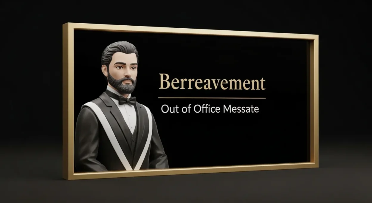 Bereavement Out of Office Messages