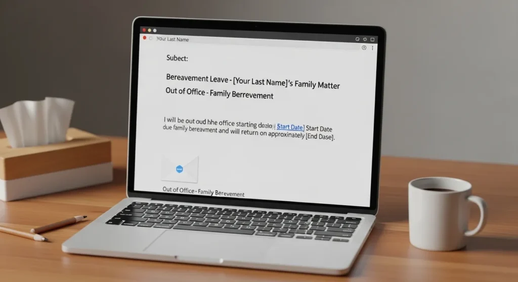 Bereavement Out of Office Messages for Family