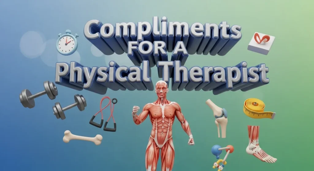 Compliments for a Physical Therapist