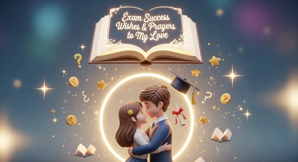 Exam Success Wishes and Prayers to My Love