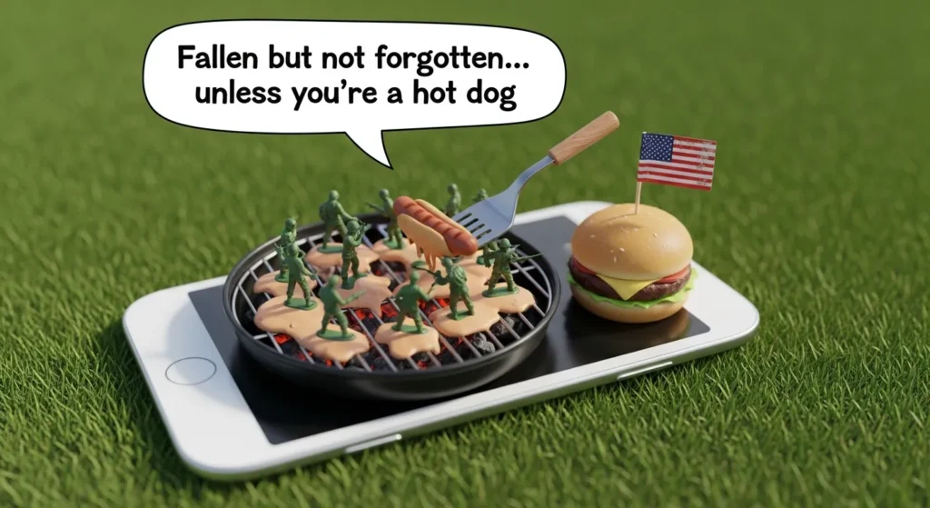 Funny Memorial Day Messages for Social Media
