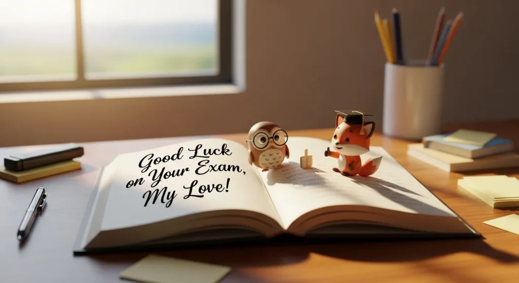 Good Luck Exam Wishes for Lover