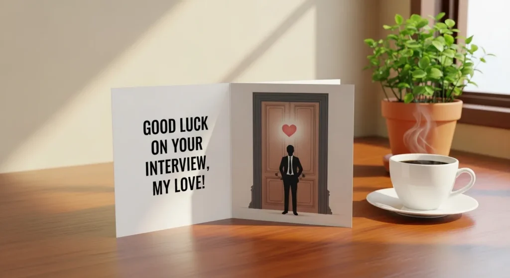 Good Luck Wishes for Interview to Boyfriend