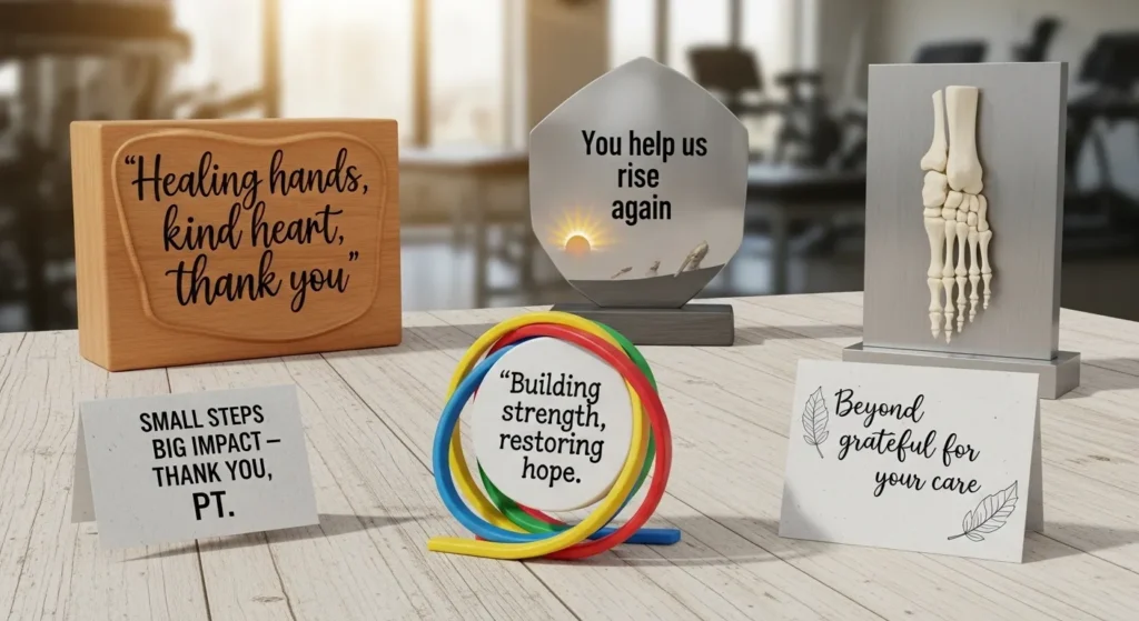 Short Thank You Physical Therapist Quotes