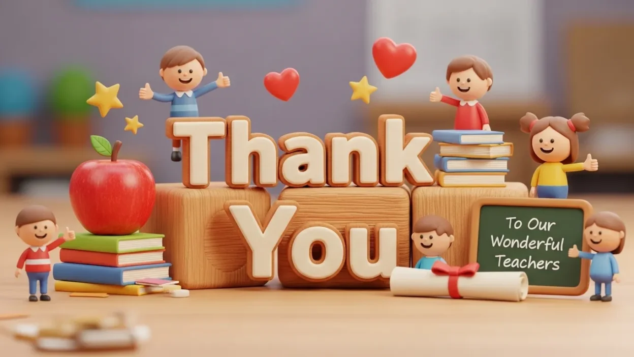Thank You Messages for Teachers from Parents