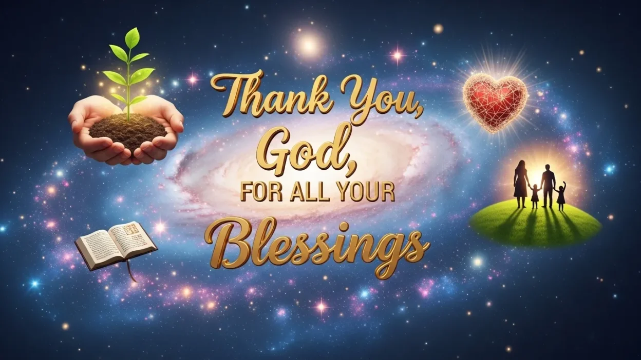 Thank You Messages to God for All the Blessings