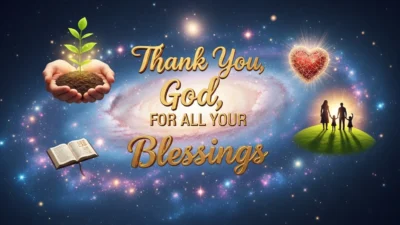 Thank You Messages to God for All the Blessings