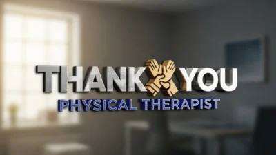 Thank You Messages to Physical Therapist