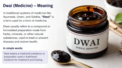 dwai meaning in text