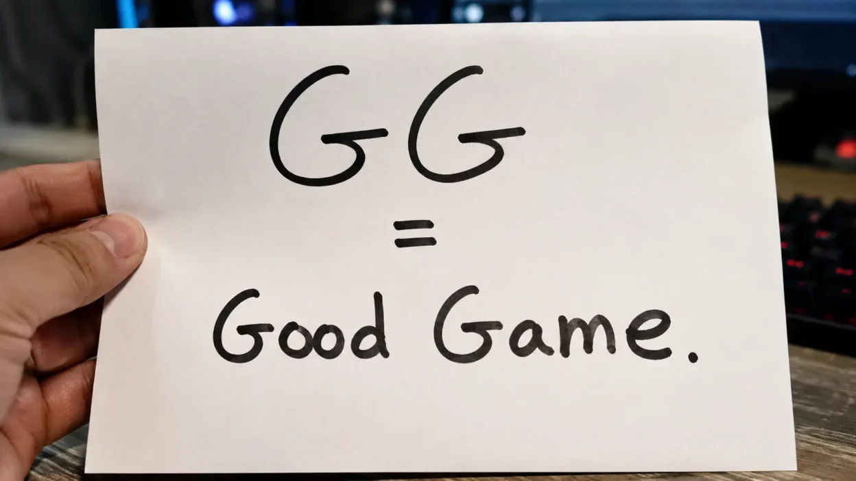 GG Meaning in Text