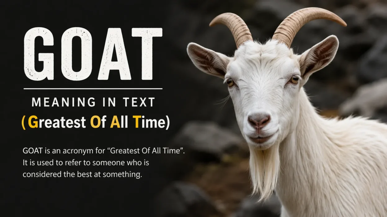 goat meaning in text