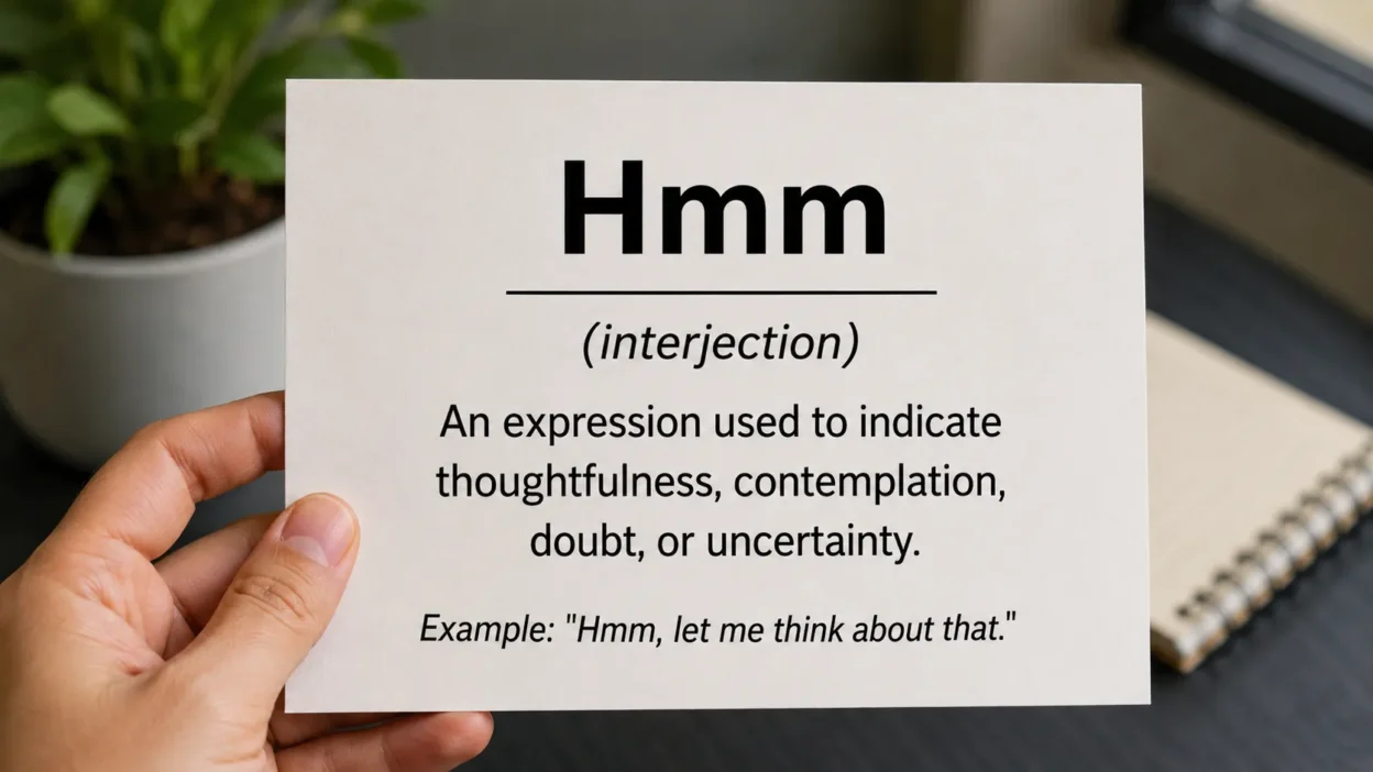 Hmm Meaning in Text