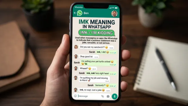 imk meaning in text whatsapp
