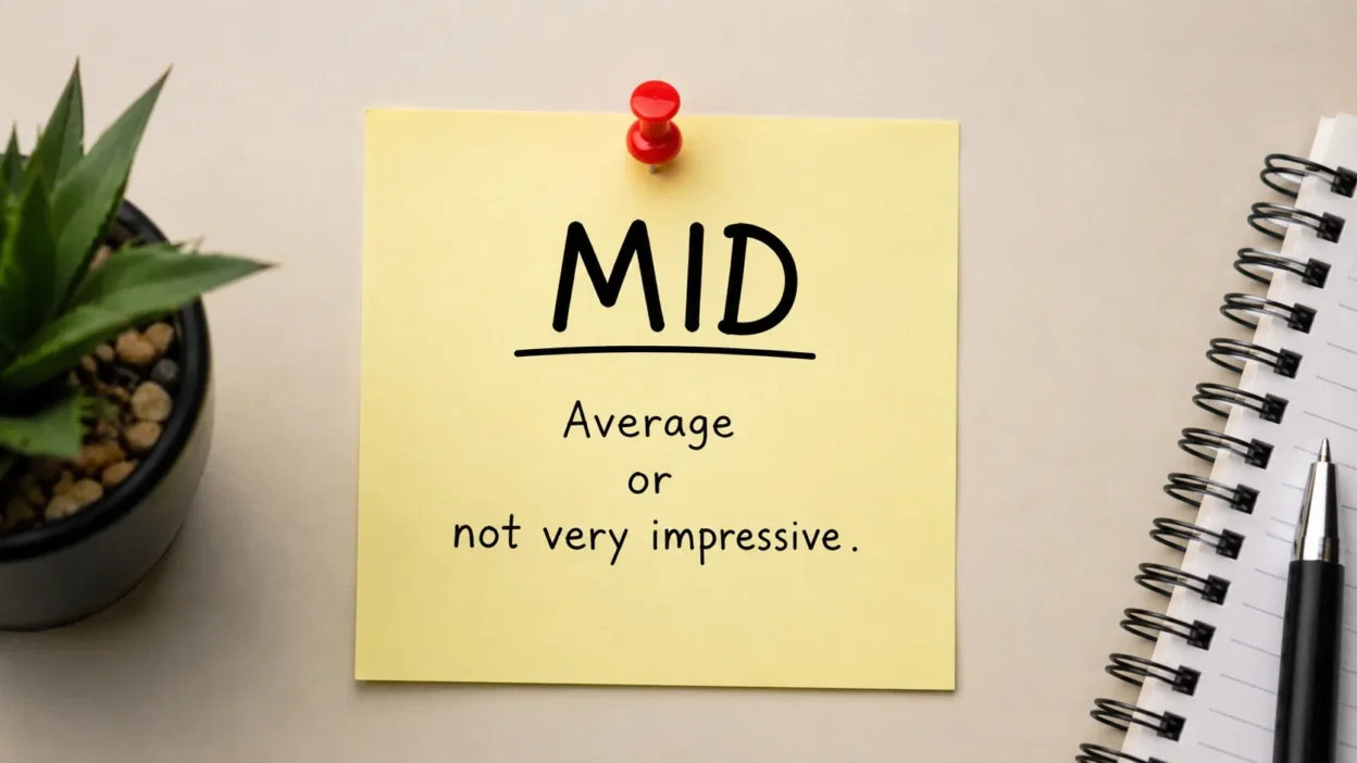 Mid Meaning in Text