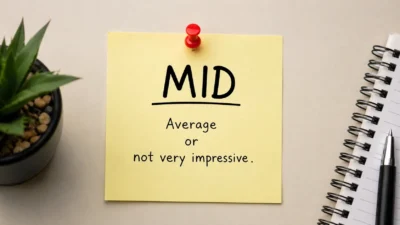 Mid Meaning in Text