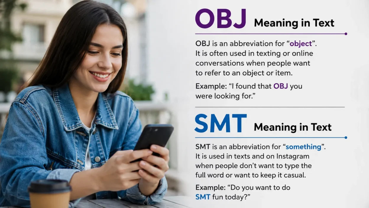 OBJ Meaning in Text