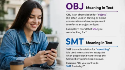 OBJ Meaning in Text