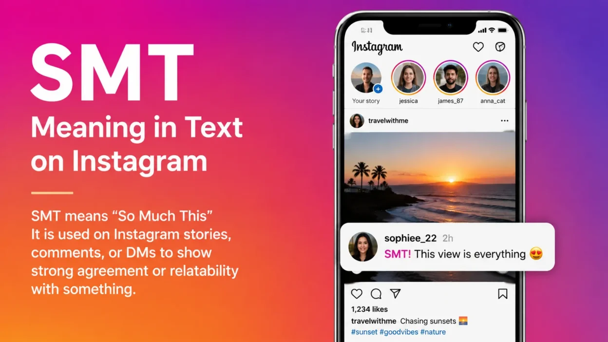 SMT Meaning in Text on Instagram