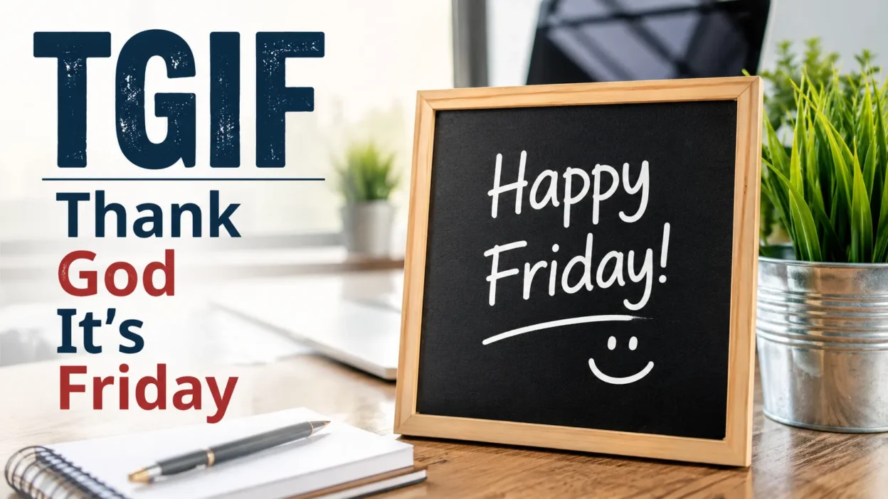 TGIF Meaning in Text
