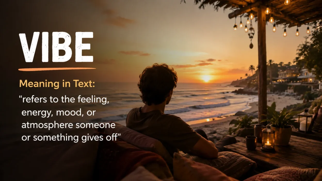 vibe Meaning in Text