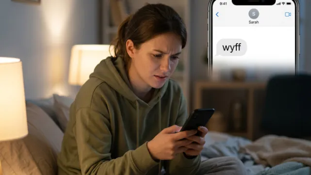 wyff meaning in text messages from a girl