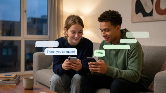YWA Meaning in Text from a Guy