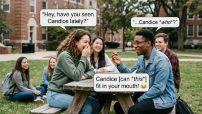 Candice Joke Meaning: