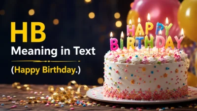 HB Meaning in Text