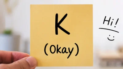 K Meaning in Text