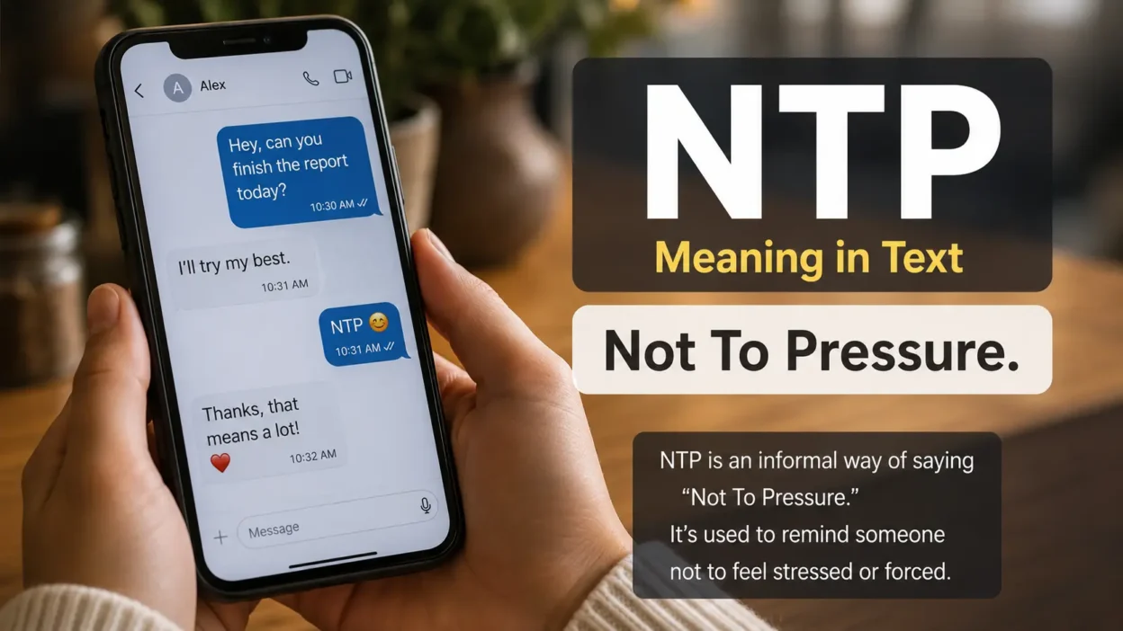 NTP Meaning in Text