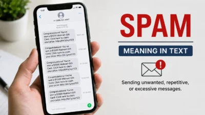 Spam Meaning in Text 
