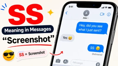 SS Meaning in Messages