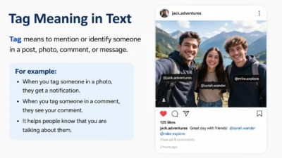 Tag Meaning in Text