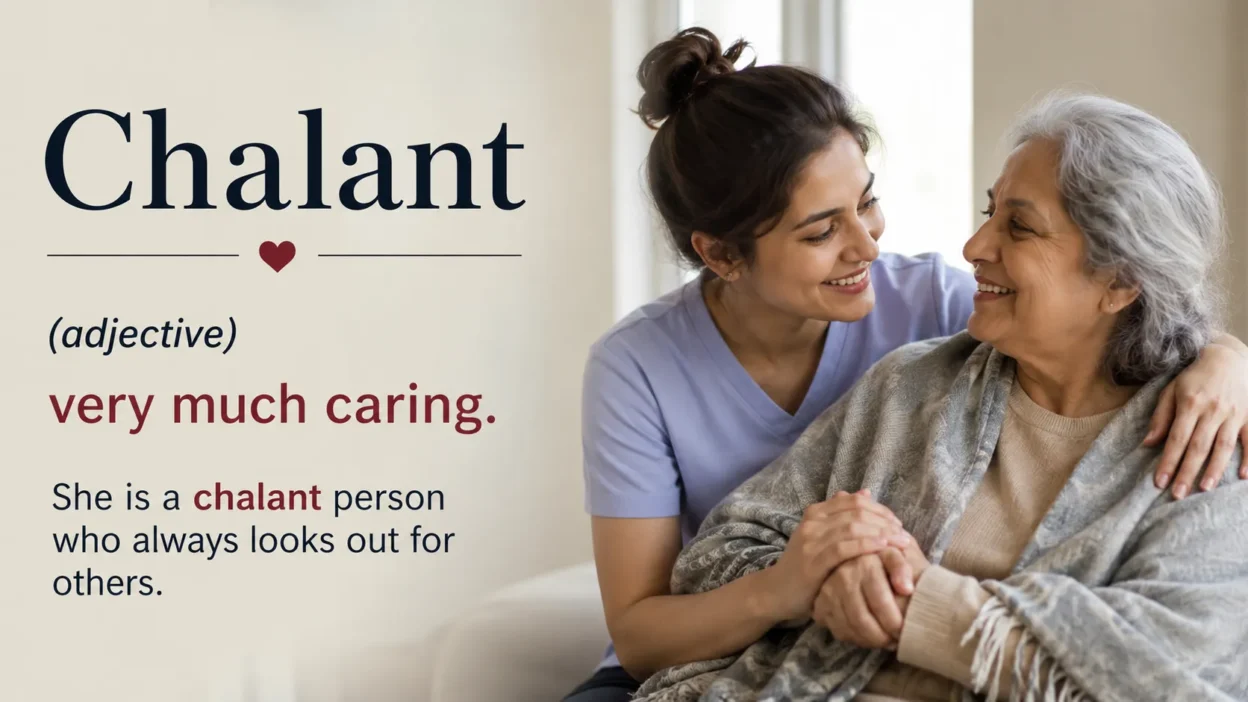 What Does Chalant Mean?