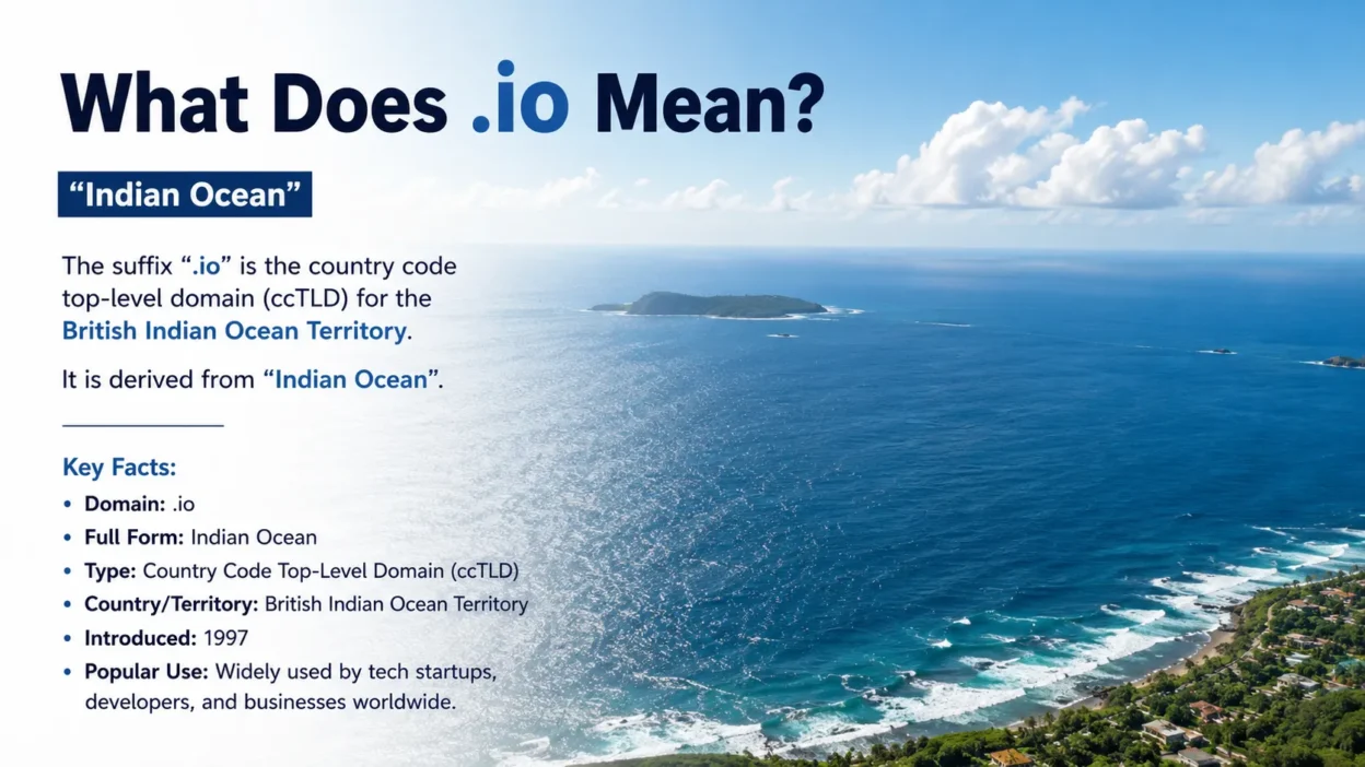 What Does .io Mean?