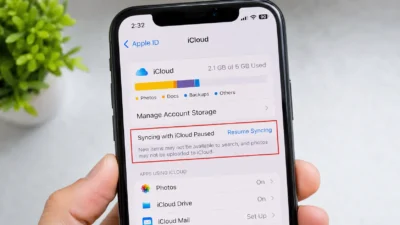 What Does "Syncing with iCloud Paused" Mean? 